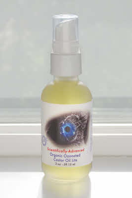 Optie1: OZONATED CASTOR OIL 2 OZ FOR EYES